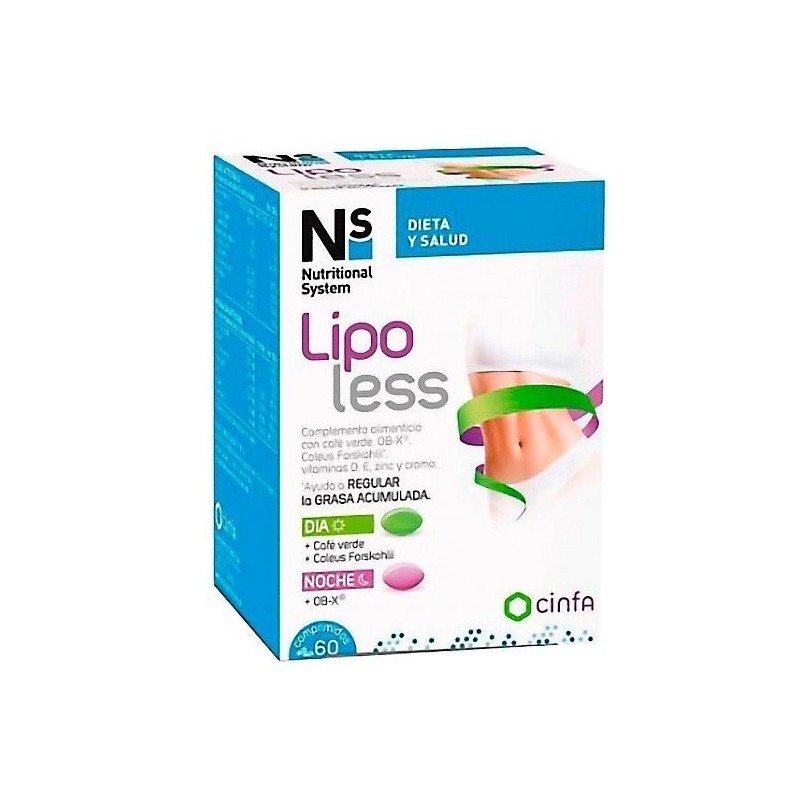 N+s lipoless 60 comprimidos N+S - 1