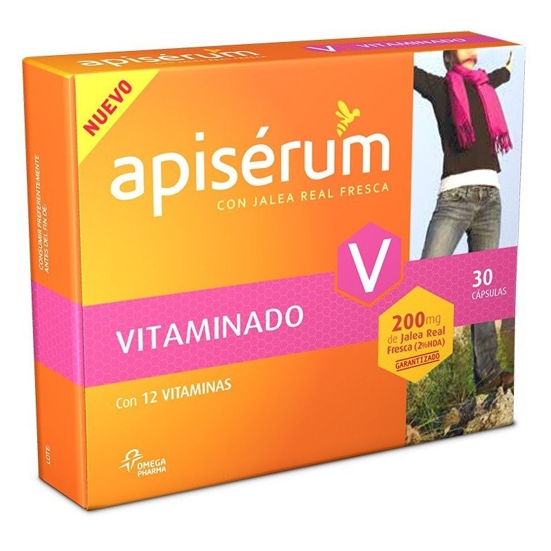 Apiserum vitalidad 90 capsulas (60+30 regalo) Apiserum - 1