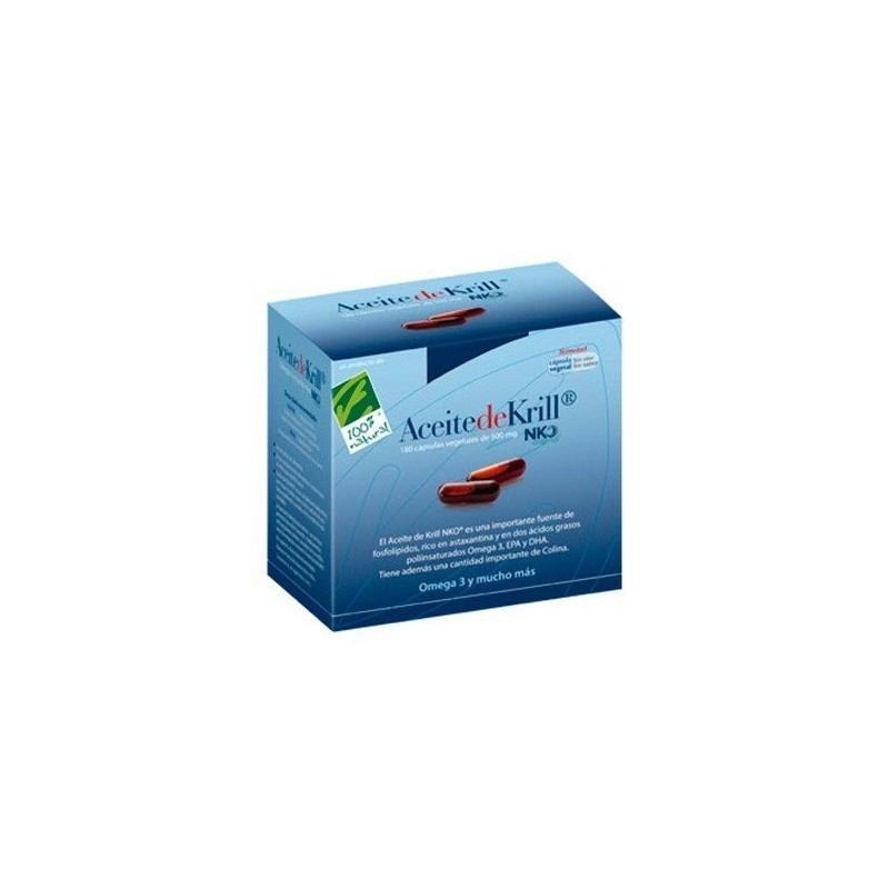 100% natural aceite krill 120 perlas Cien Por Cien Natural - 1