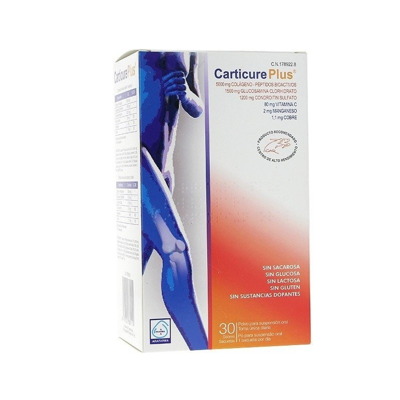 Carticure plus 30 sobres Arafarma - 1