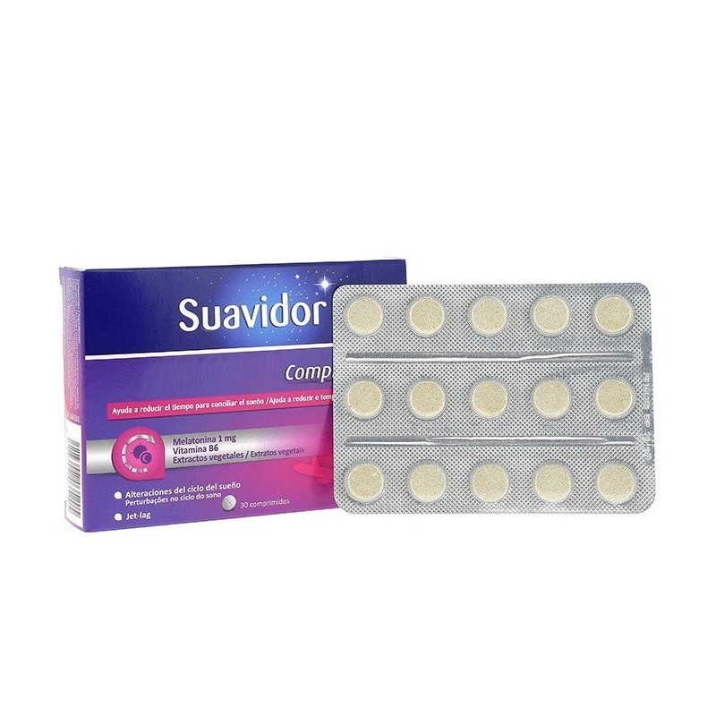 Suavidor melatonina complex 30 comp Urgo - 1