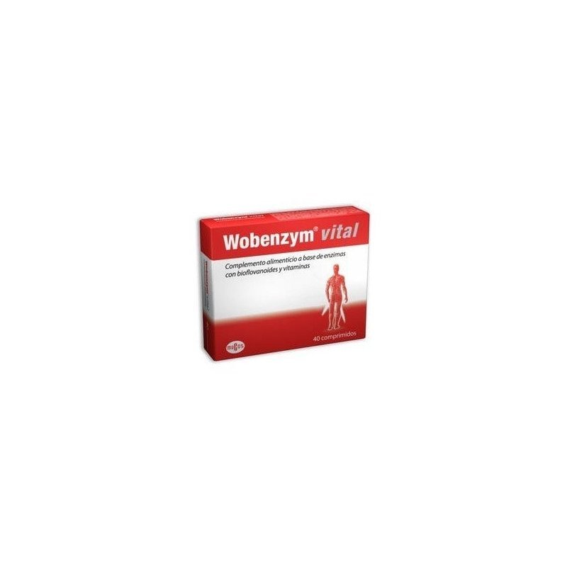 Wobenzym vital 40 comprimidos Wobenzym - 1