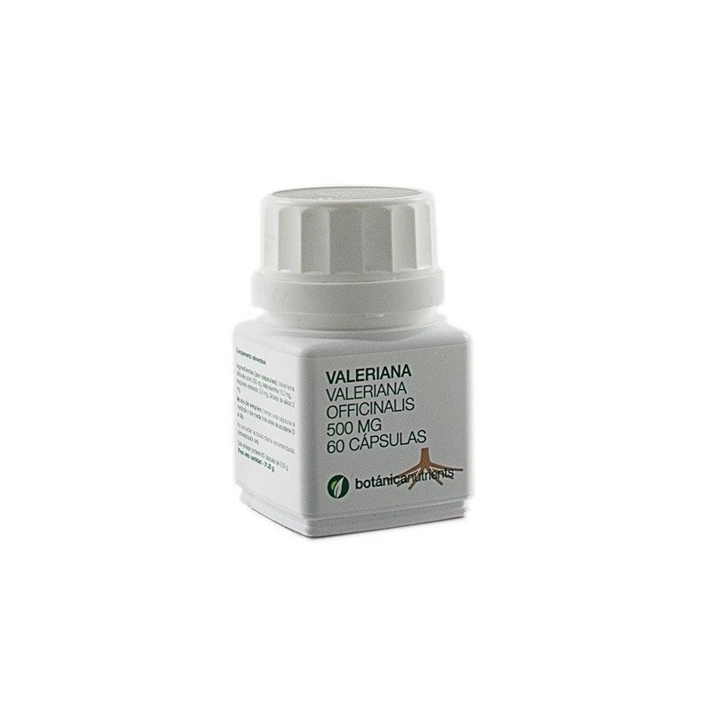 Botánica valeriana 60 cápsulas 500mg Botanica - 1
