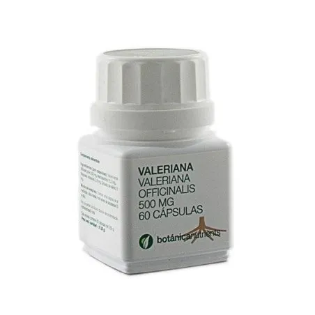 Bot&aacute;nica valeriana 60 c&aacute;psulas 500mg Botanica - 1