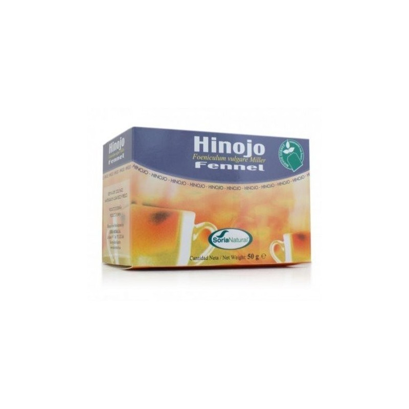 Soria natural infusión hinojo 20 filtros Soria Natural - 1