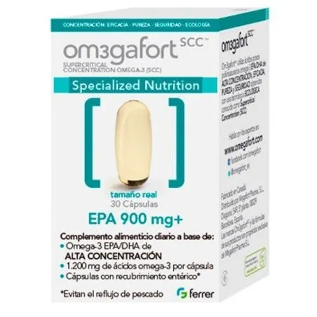 Omegafort epa 900mg + 60 c&aacute;psulas Ferrer - 1