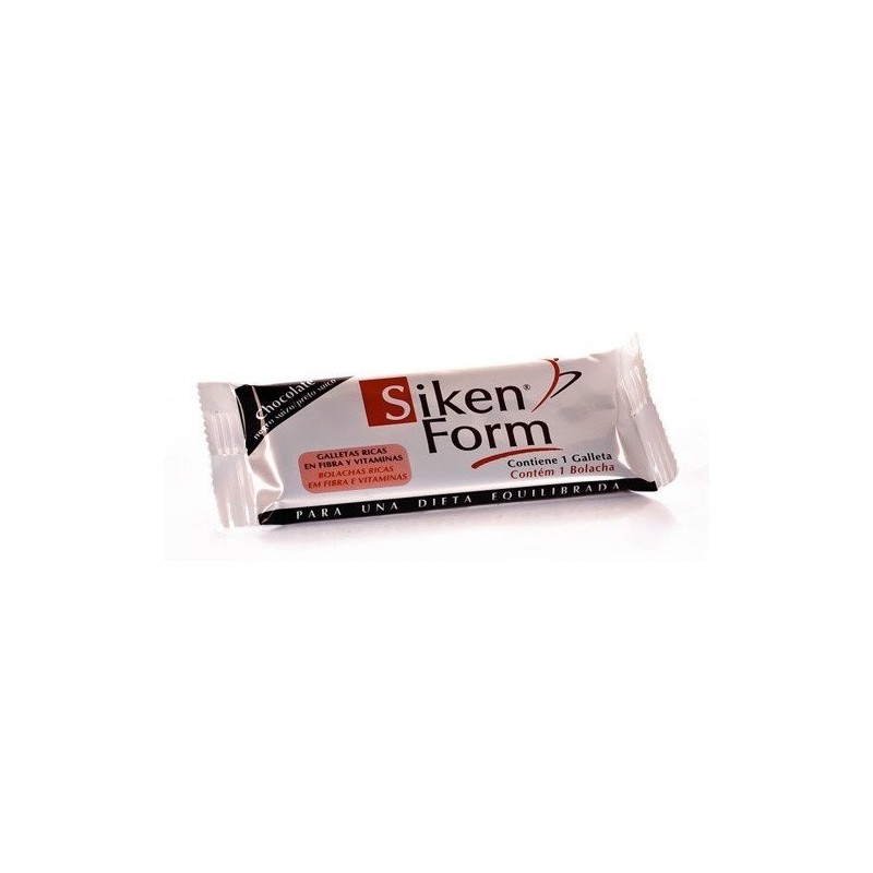 Sikenform cp galleta chocolate negro 1u. Sikendiet - 1
