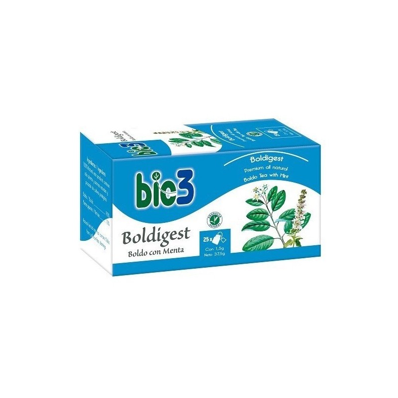 Bie3 boldo con menta 25 bolsitas Bie 3 - 1