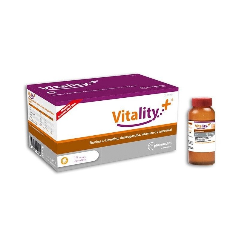 Vitality plus 15 viales Pharmadiet - 1