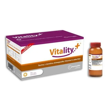 Vitality plus 15 viales Pharmadiet - 1