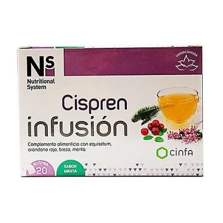 N+s cispren infusi&oacute;n sabor menta 20 sobres N+S - 1