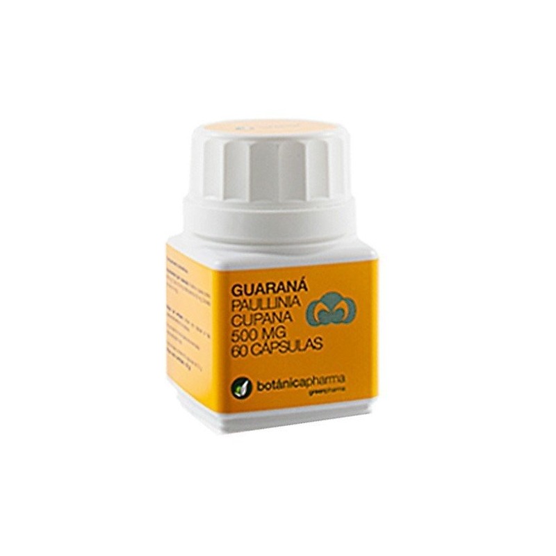 Botánica guarana 60 cápsulas 500mg Botanica - 1