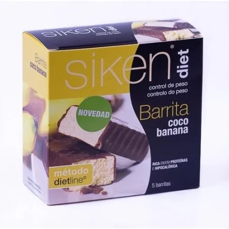 Sikendiet barrita coco/banana 5 uds Sikendiet - 1