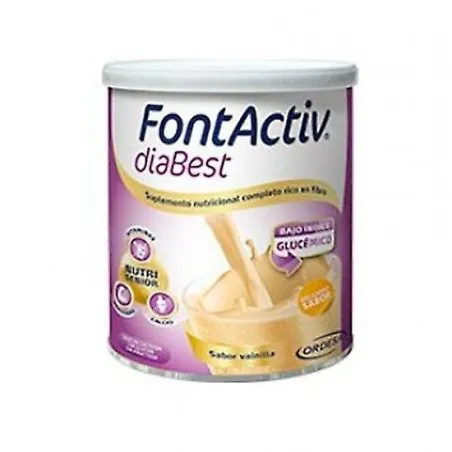 Fontactiv diabest vainilla bote 400 gr Fontactiv - 1