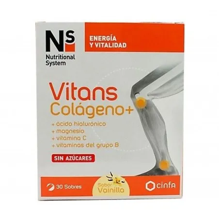 N+s vitans cogni col&aacute;geno + vainilla 30 sobres N+S - 1