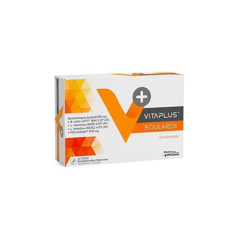 Vitaplus boulardii 10 sticks bucodispersables Vitaplus - 1