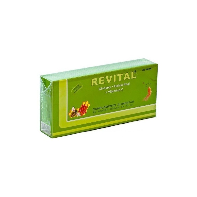 Revital ginseng+jalea real+vit c 20 amp Revital - 1