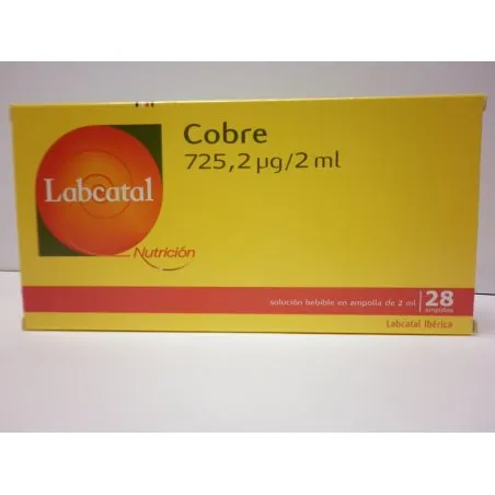 Labcatal 4 cobre 28 ampollas Labcatal - 1