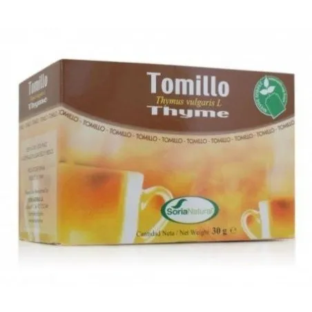 Soria natural infusi&oacute;n tomillo 20 filtros Soria Natural - 1