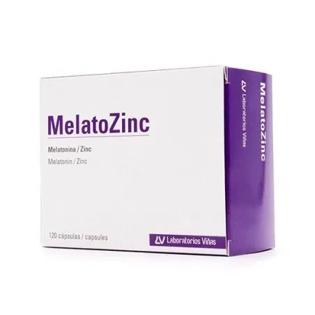 Melatozinc 120 c&aacute;psulas Vi&ntilde;as - 1