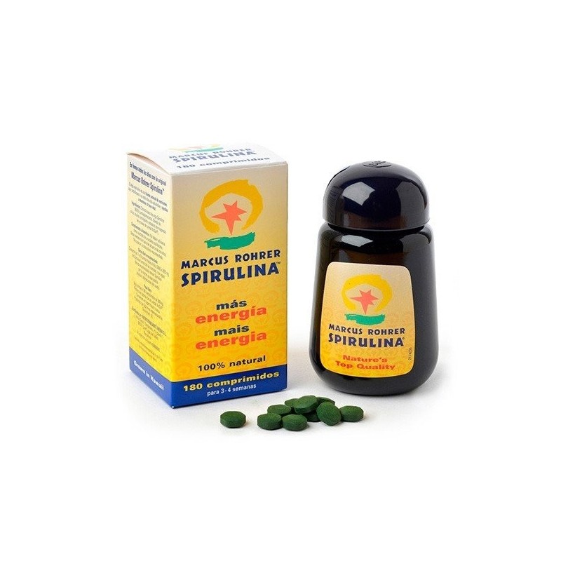 Marcus rohrer spirulina 180 comprimidos Nutrition&Santé - 1