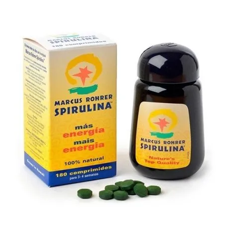 Marcus rohrer spirulina 180 comprimidos Nutrition&Sant&eacute; - 1