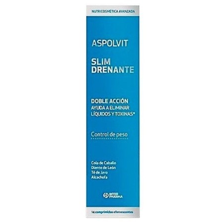 Aspolvit slim drenante detox 60 cápsulas Aspolvit - 1