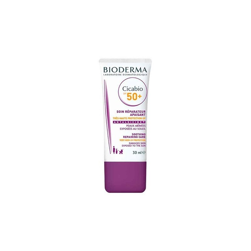 Bioderma cicabio crema reparadora 50+ tubo 30ml Bioderma - 1