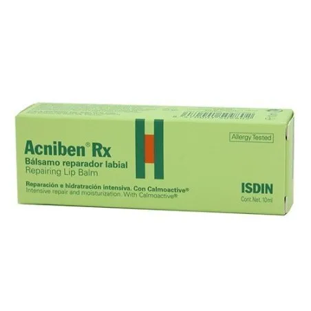 Isdin acniben rx b&aacute;lsamo labial reparador 10ml Isdin - 1