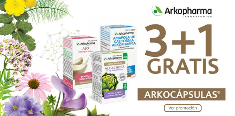 Arkocapsulas 3+1 Black friday