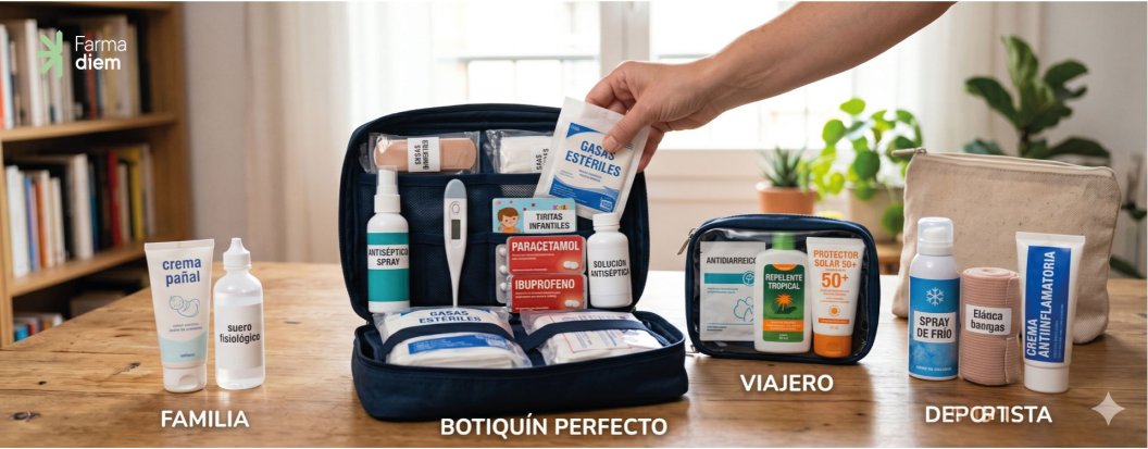 El botiqu&iacute;n perfecto seg&uacute;n tu estilo de vida