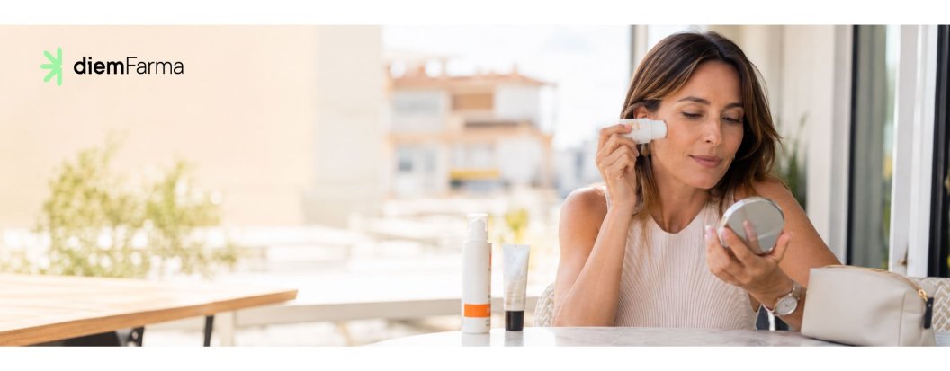 Reaplicar protector solar sin estropear maquillaje