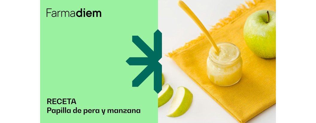 Aprende a hacer papilla de manzana y pera